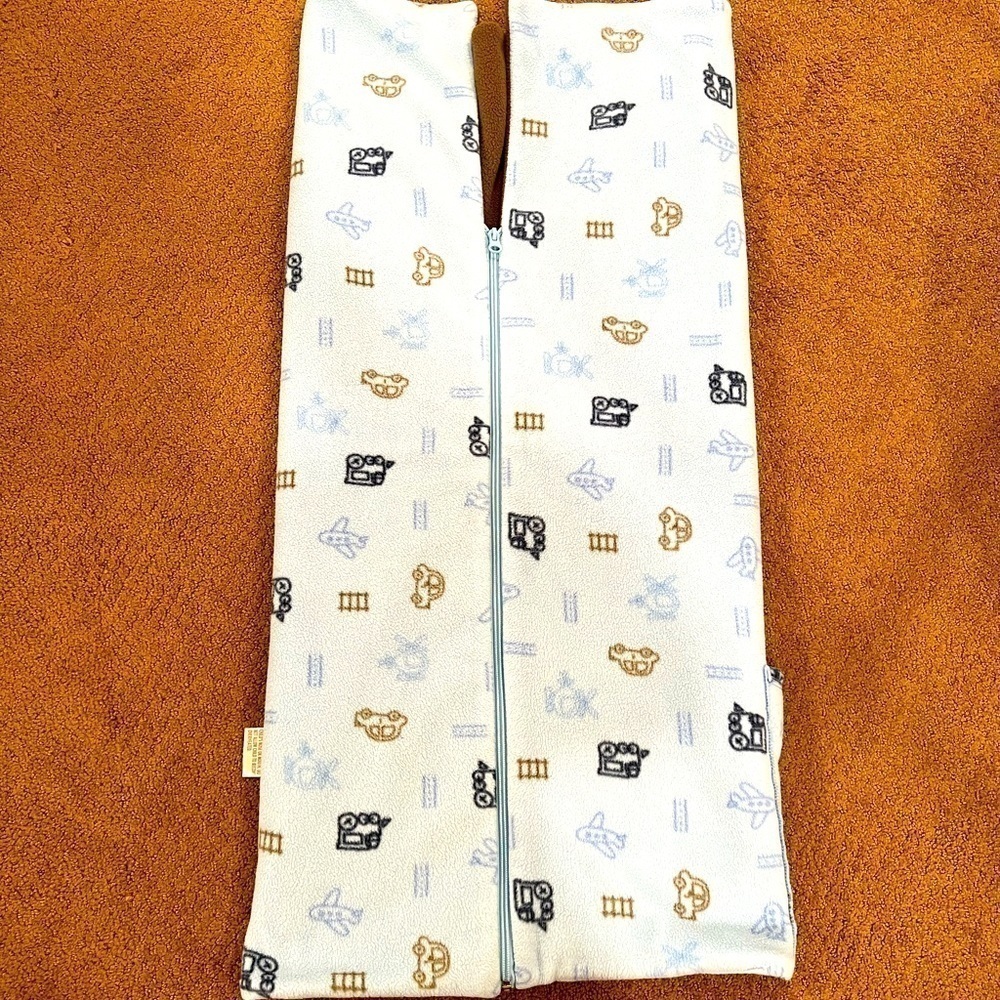 Baby Boy Fleece Wearable Blanket